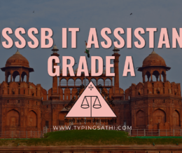 DSSSB IT Assistant Grade A Recruitment 2026 DSSSB IT Assistant Grade A Recruitment 2026